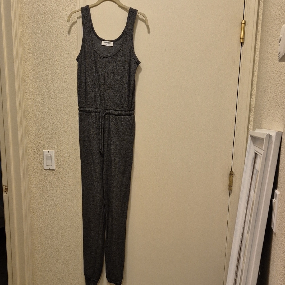 Gray Sleeveless Jumpsuit NWOT